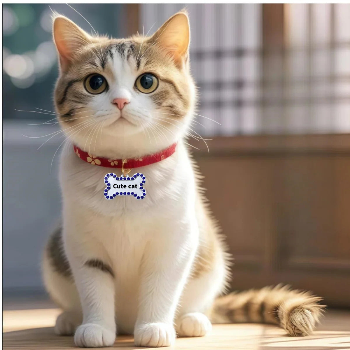 Personalized Pet ID Tag for Dogs & Cats