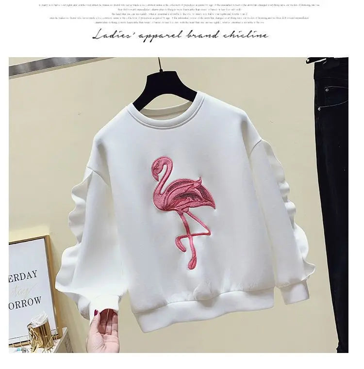 Girls' Embroidery Ruffle Top – Cute Loose Fashion T-Shirt for Kids
